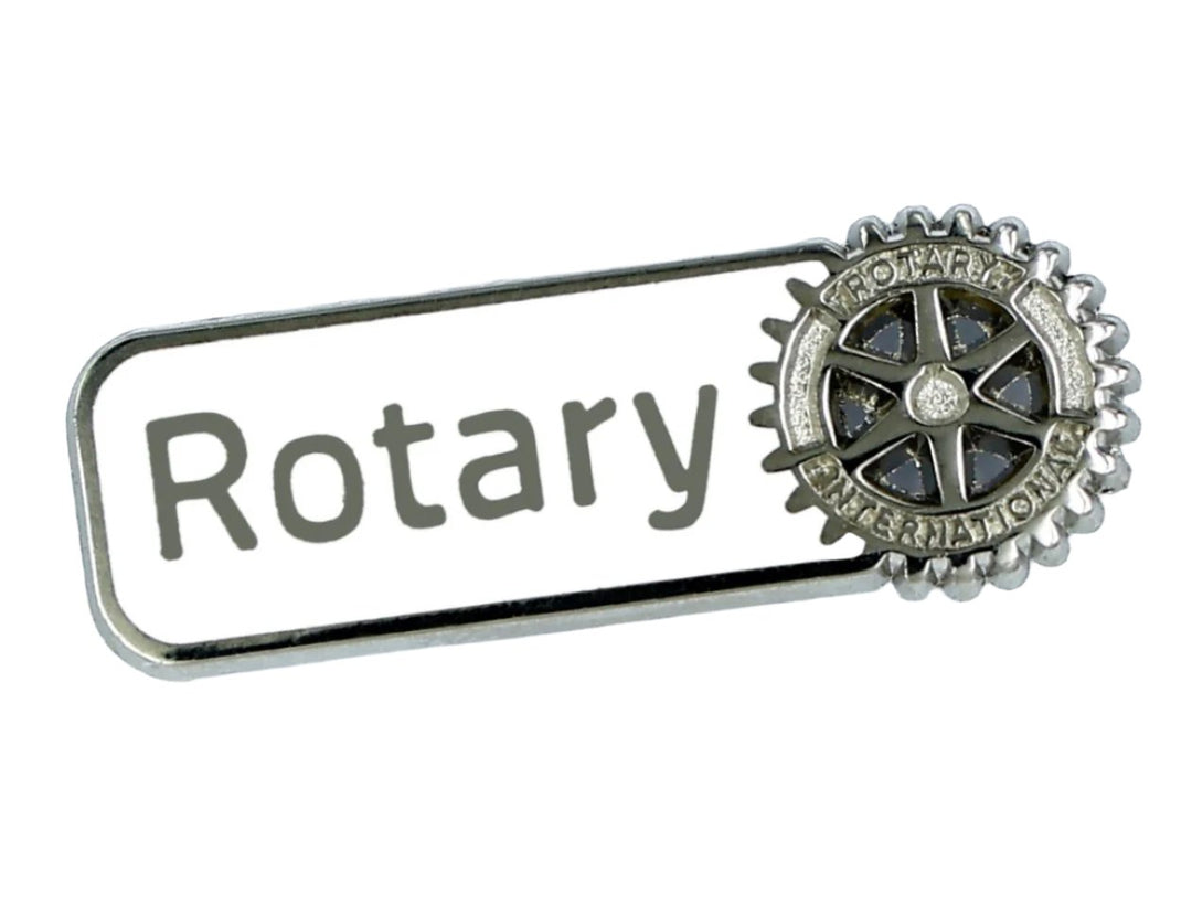 ROTARY ロータリーインターナショナル ピンバッジ　9K　ピンバッチ ロータリークラブ インターナショナル ピンバッジ シルバー刻印 - メルカリ