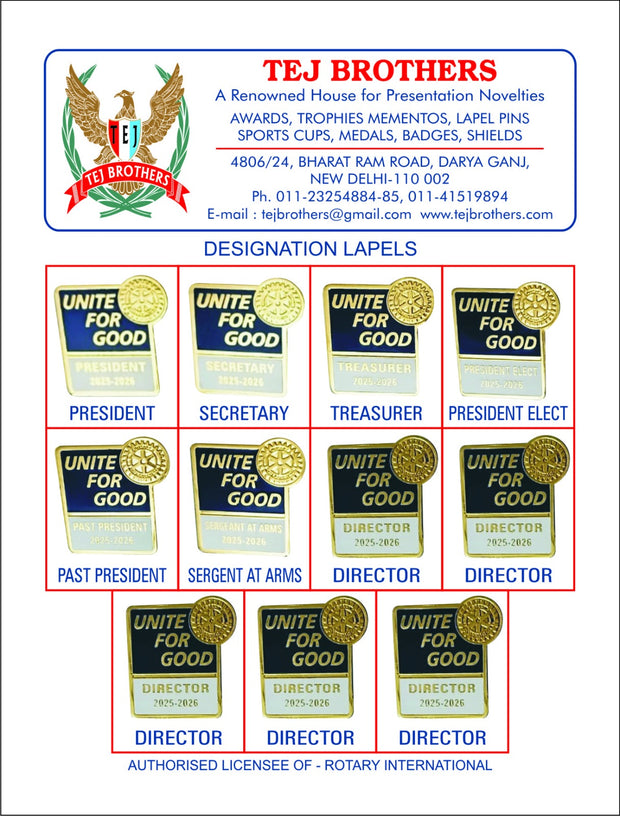 Rotary-Theme-2025-26-Designation-Pin-Set-Tej-Brothers