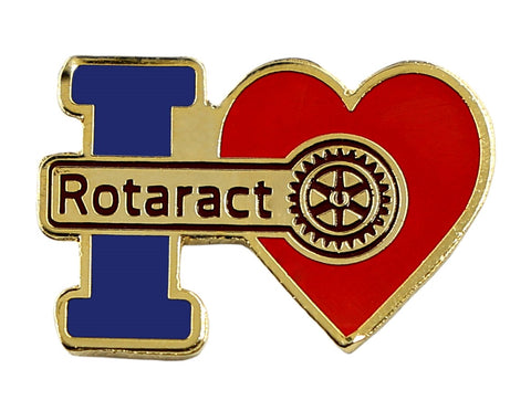 I Love Rotaract Pin