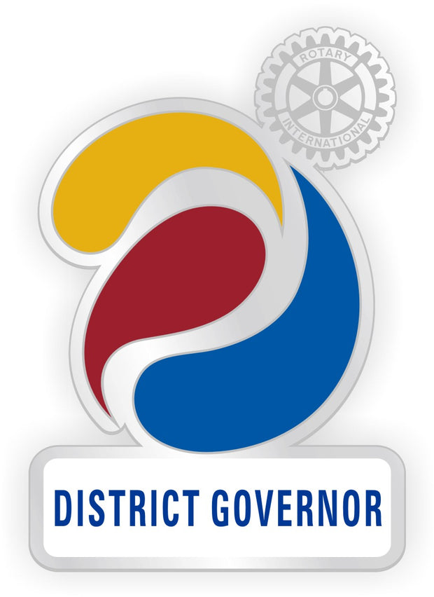 Theme 2023-2024 Officer Pin - District Governor