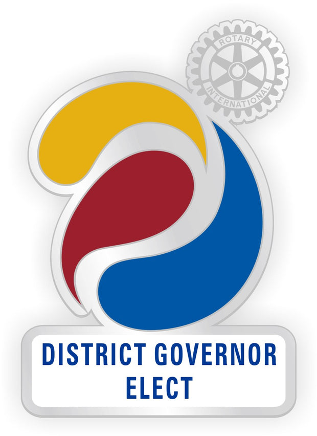 Theme 2023-2024 Officer Pin - District Governor Elect