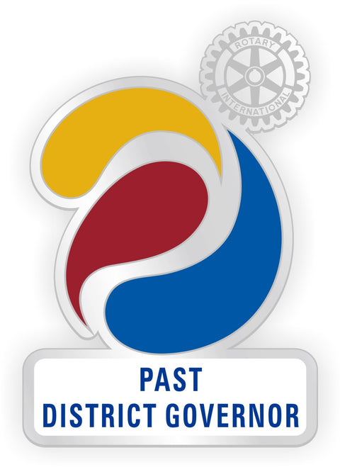 Theme 2023-2024 Officer Pin - Past District Governor