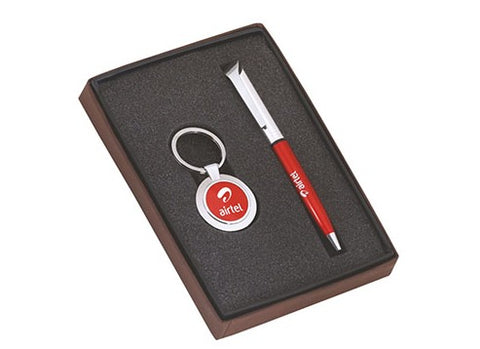 Pen and keychain Set