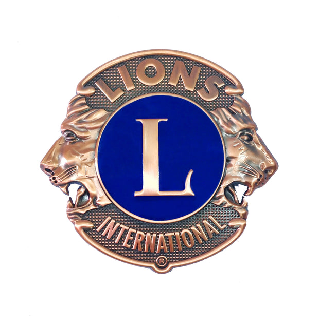 4" 3D  Lion Logo