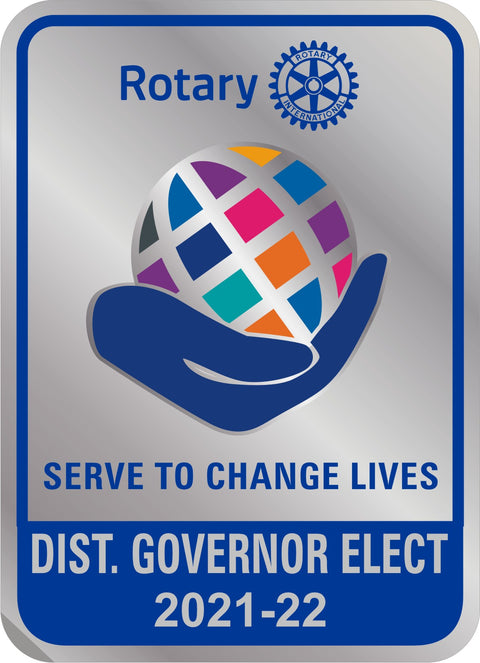 Magnetic Pocket Badge - District Governor Elect