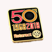 50 Years of Rotaract Pin (Colors Available) - Awards California