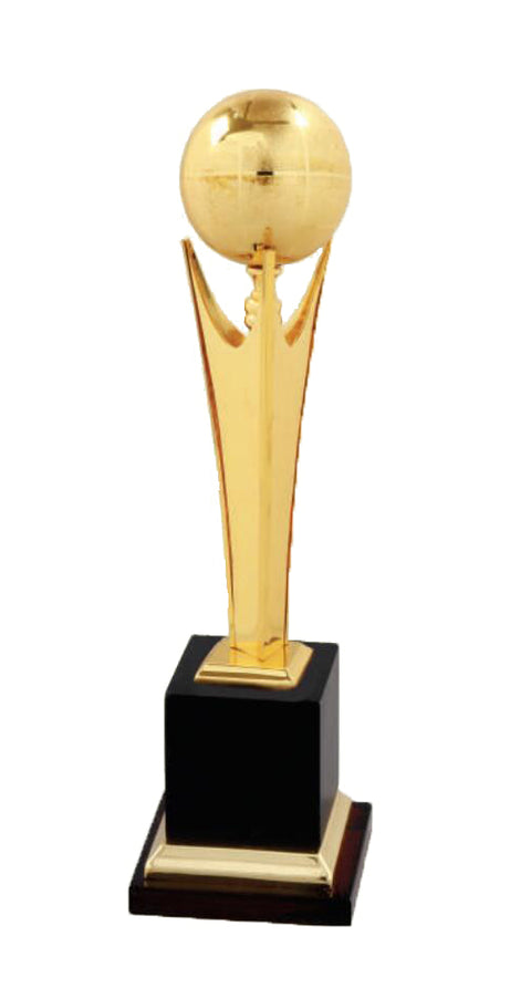 24K Gold plated Globe Award
