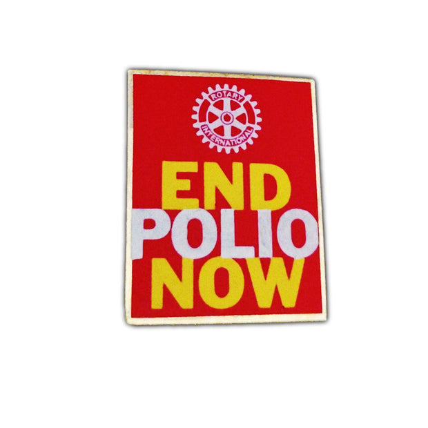 End Polio Pin