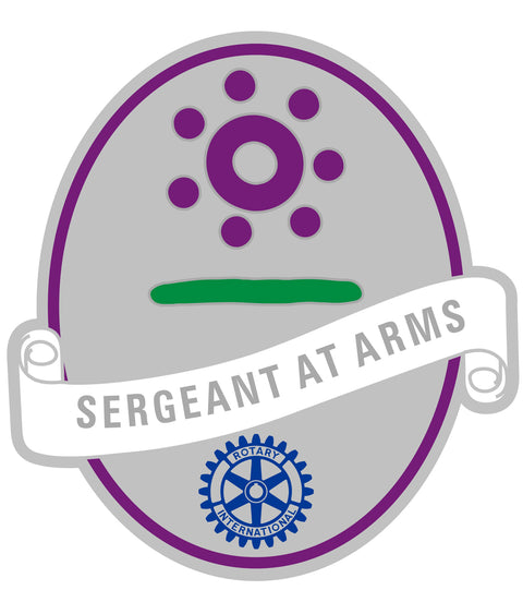 Rotary Theme 2022-2023 - Sergeant At Arms Pin