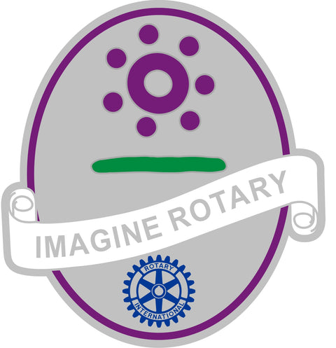 Rotary Theme 2022-2023 - Member Pin (Imagine Rotary)