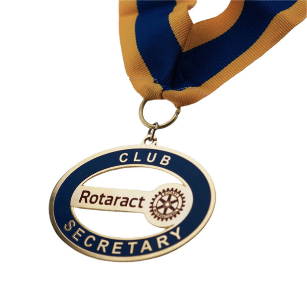 Rotaract Secretary Collar Etching