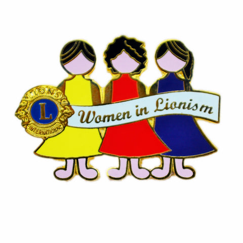 Women in Lions Pin - Awards California