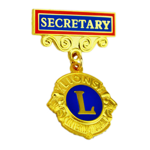 Special Secretary Pin - Awards California