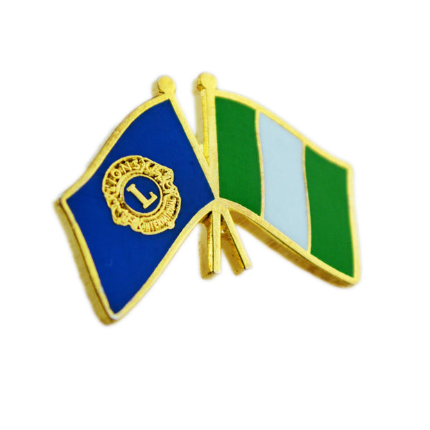 Nigerian Flag Pin - Awards California