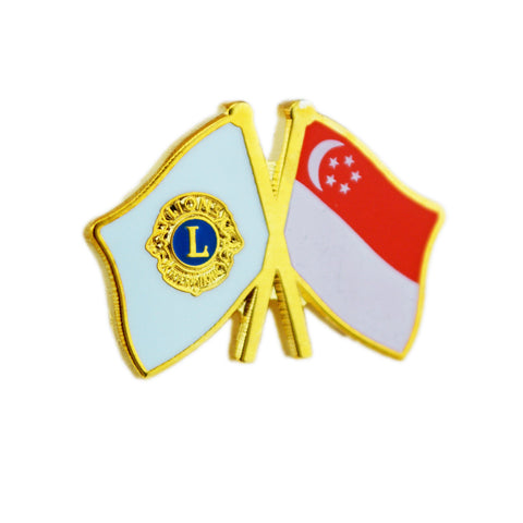 Singapore Flag Pin