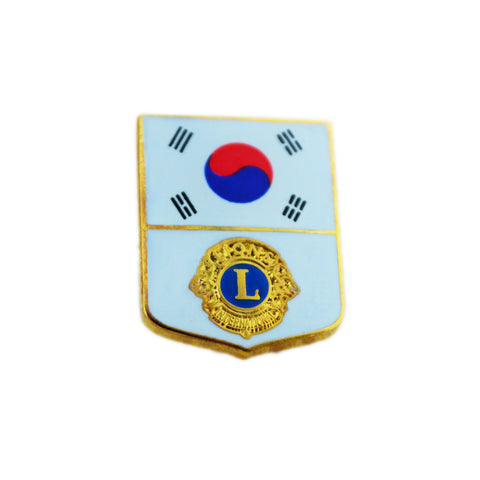 South Korean Flag Pin
