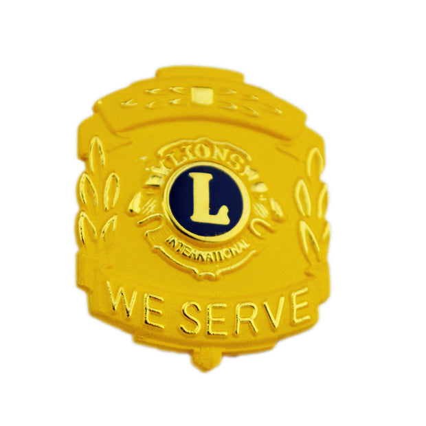 We Serve Pin