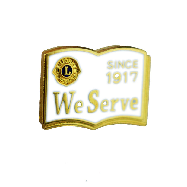 We Serve Pin